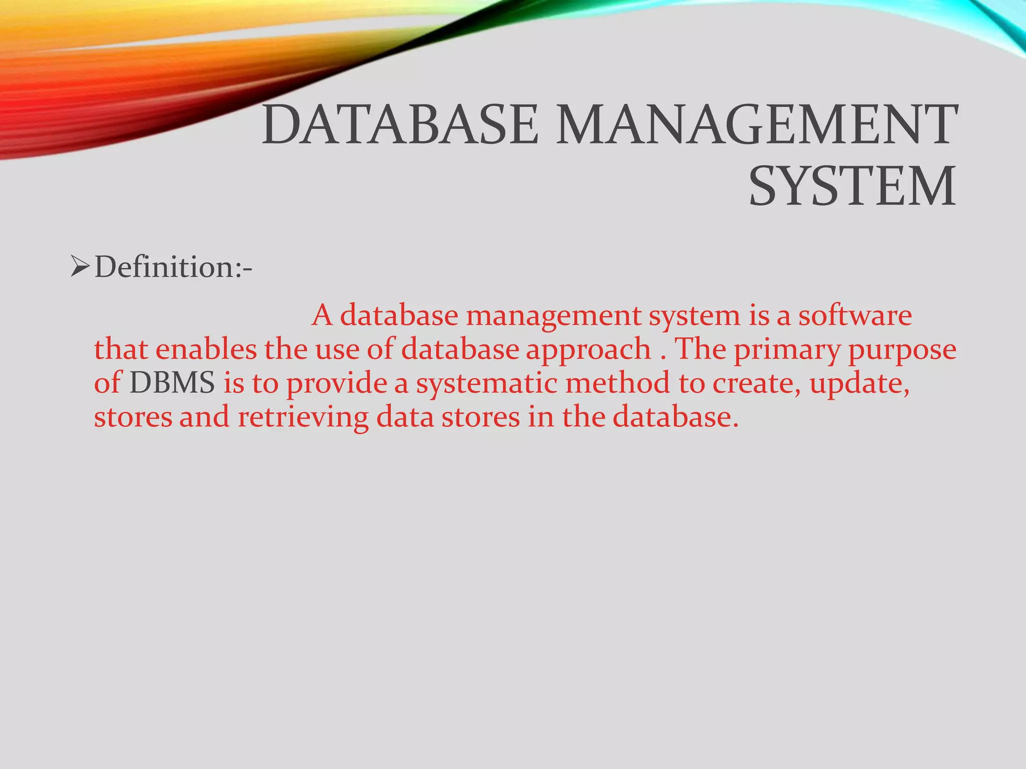 Modern database management system chapter 1 | PPTX | Databases ...