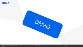 © OPITZ CONSULTING 2022 / Öffentlich
DEMO
Modern Data Stack - Buzzword oder Gamechanger? - TDWI 2022 26
 