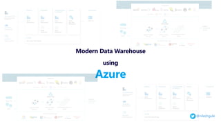 @nileshgule
Modern Data Warehouse
using
Azure
 