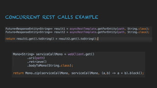 CONCURRENT REST CALLS EXAMPLE
 
