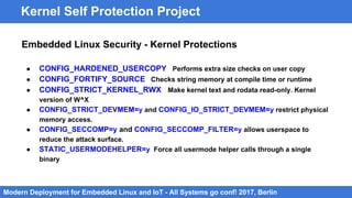 Modern IoT and Embedded Linux Deployment - Berlin | PDF