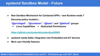 Modern IoT and Embedded Linux Deployment - Berlin | PDF