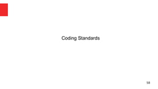 58 
Coding Standards 
 