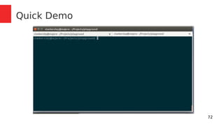 72 
Quick Demo 
 