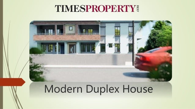 The best modern duplex house design | PPTX