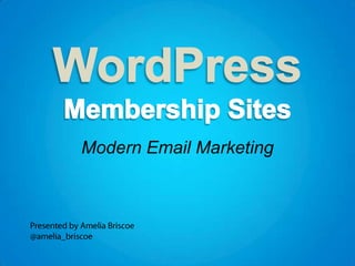 Modern Email Marketing
 
