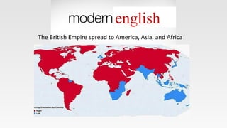 The British Empire spread to America, Asia, and Africa
english
 