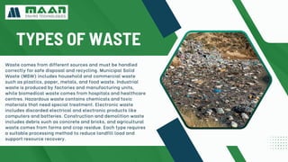 Sustainable Solid Waste Management Solutions for a Cleaner India | PDF