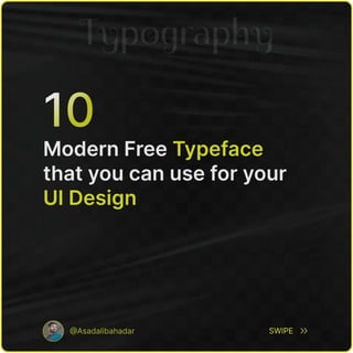 Modern Free Typeface that you can used for your UI Design.pptx