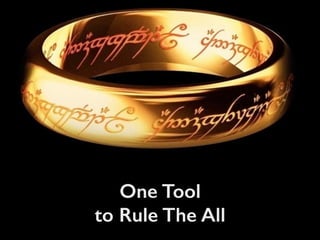 One Tool
to Rule The All

 