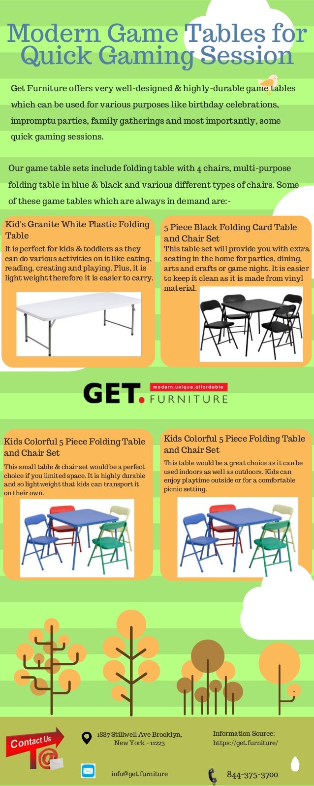 kids card table and chairs