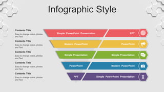 Modern Geometric HexaGrid PowerPoint Templates.pptx