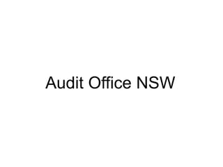 Step Two Designs (www.steptwo.com.au) What modern intranet home pages look like • May 2013
Step Two DESIGNS
Audit Office NSW
 