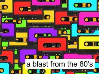 Step Two Designs (www.steptwo.com.au) What modern intranet home pages look like • May 2013
Step Two DESIGNS
a blast from the 80’s
 