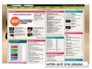 Step Two Designs (www.steptwo.com.au) What modern intranet home pages look like • May 2013
Step Two DESIGNS
white and one please…
 