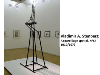 Vladimir A. Stenberg
Appareillage spatial, KPS4
1919/1973

 