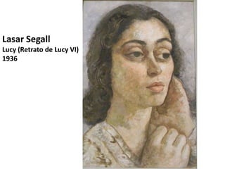 Lasar Segall
Lucy (Retrato de Lucy VI)
1936

 
