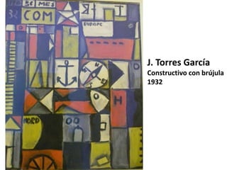 J. Torres García
Constructivo con brújula
1932

 