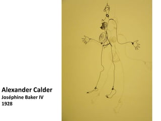 Alexander Calder
Joséphine Baker IV
1928

 