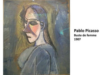 Pablo Picasso
Buste de femme
1907

 