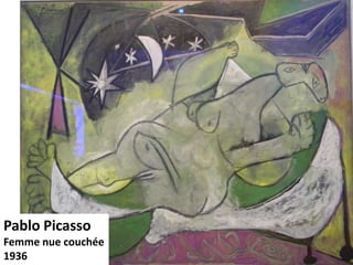 Pablo Picasso
Femme nue couchée
1936

 