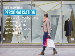 Modern in store personalisation in retail PPT