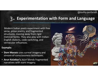 Characteristics of Modern Indian English Poetry. | PDF