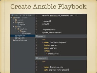 Create Ansible Playbook
 