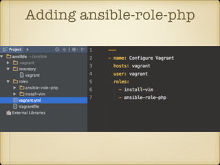 Adding ansible-role-php
 