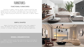 Comprehensive Guide to Modern Interior Design Styles and Principles | PDF