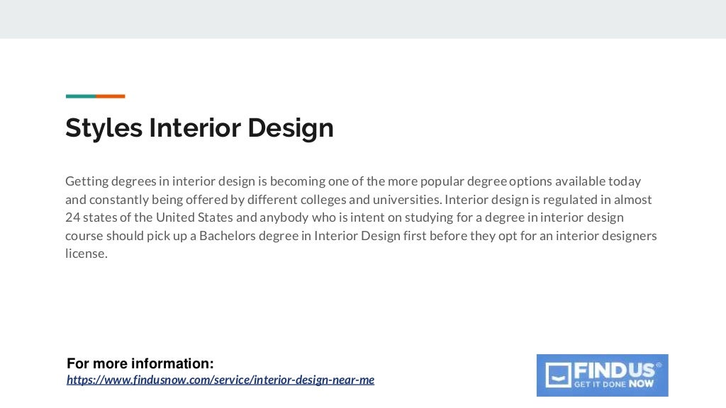 Modern interior design near me