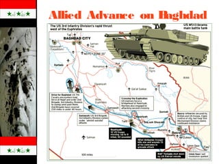 Allied Advance on Baghdad
 