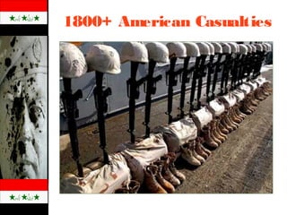 1800+ American Casualties
 