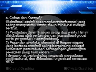 Modernisasi & globalisasi