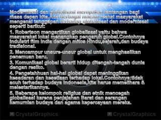 Modernisasi & globalisasi