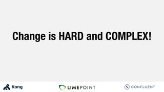 Change is HARD and COMPLEX!
 