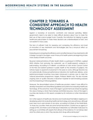 Modernising health systems in the Balkans | PDF