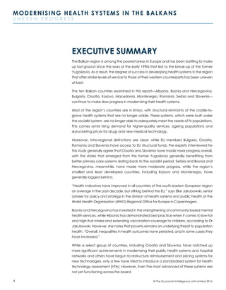 Modernising health systems in the Balkans | PDF