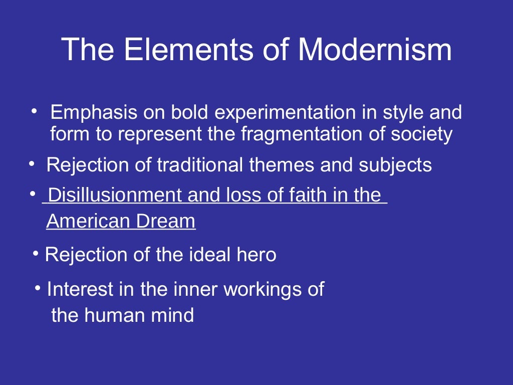 Modernism