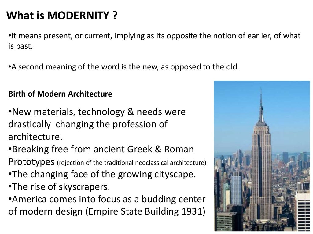 Modernism