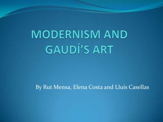 By Rut Mensa, Elena Costa and Lluís Casellas
 