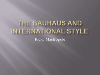 KunstgewerbemuseumOne site is at KulturforumPotsdamerPlatz, designed by Rolf Gutbrod and built up in the 1980’sThe other site is at Köpenick Palace, which was built between 1677 and 1689 in Baroque styleArt from the Renaissance, Baroque, and Rococo styles are displayed herehttp://www.berlin.de/orte/museum/kunstgewerbemuseum/11_Kunstgewerbemuseum_360_270.jpg