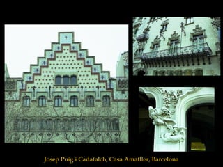 Josep Puig i Cadafalch, Casa Amatller, Barcelona 