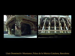 Lluís Domènech i Muntaner, Palau de la Música Catalana, Barcelona 