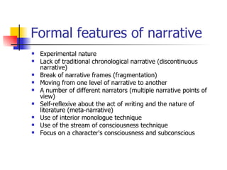 Modernism In Literature | PPT