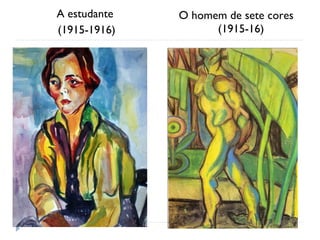 A estudante
(1915-1916)
O homem de sete cores
(1915-16)
 