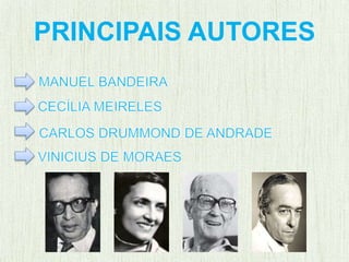 PRINCIPAIS AUTORES
 