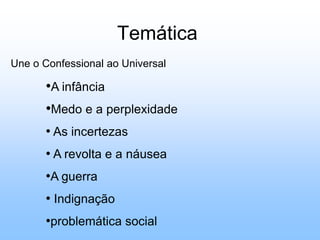 verso livre e linguagem coloquial