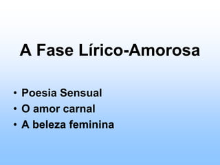  “A noção ou sentimento da transitoriedade de tudo é o fundamento mesmo da minha personalidade”.