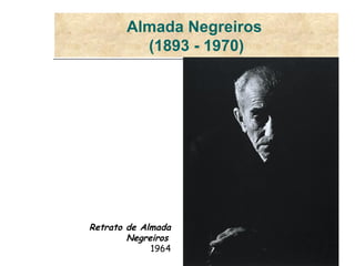 Almada Negreiros  (1893 - 1970) Retrato de Almada Negreiros   1964 